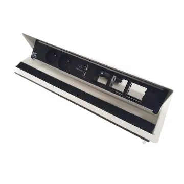Bachmann Coni 2x stopcontact, 2 USB en 3x zelf in te delen wit