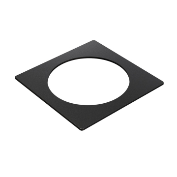 Powerdot 79mm frame zwart vierkant