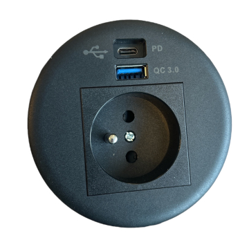 Charge inbouw unit stopcontact usb-A+C lader