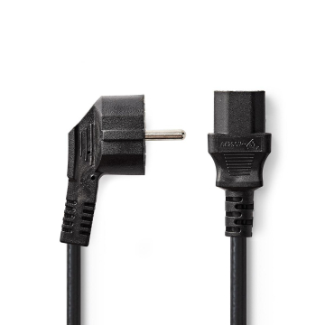 Apparaatsnoer C13 zwart 5 meter 1,0mm2