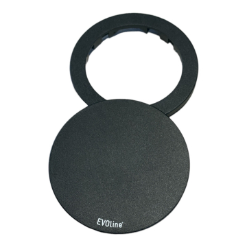 Evoline One ring+deksel zwart