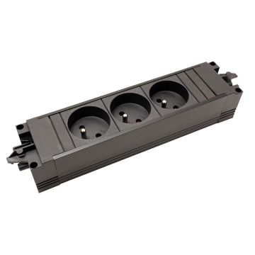 Step base stekkerdoos 3xstopcontact (CEE 7/5 penaarde)