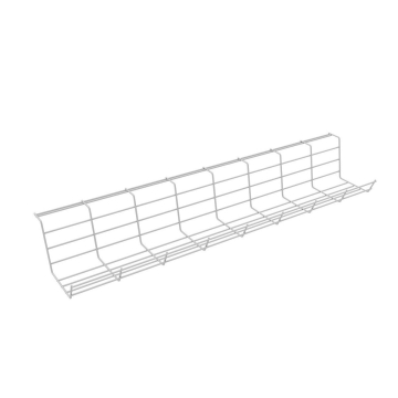 Extra stevige kabelkorf kleur wit 72cm breed