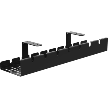 Kabelgoot Eco zwart metaal 500x90x122mm