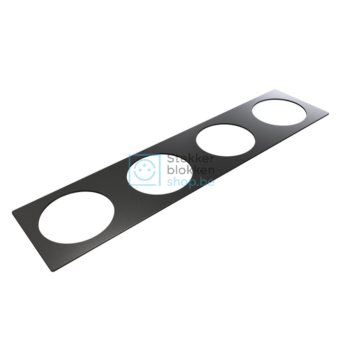 Powerdot frame 4-voudig zwart