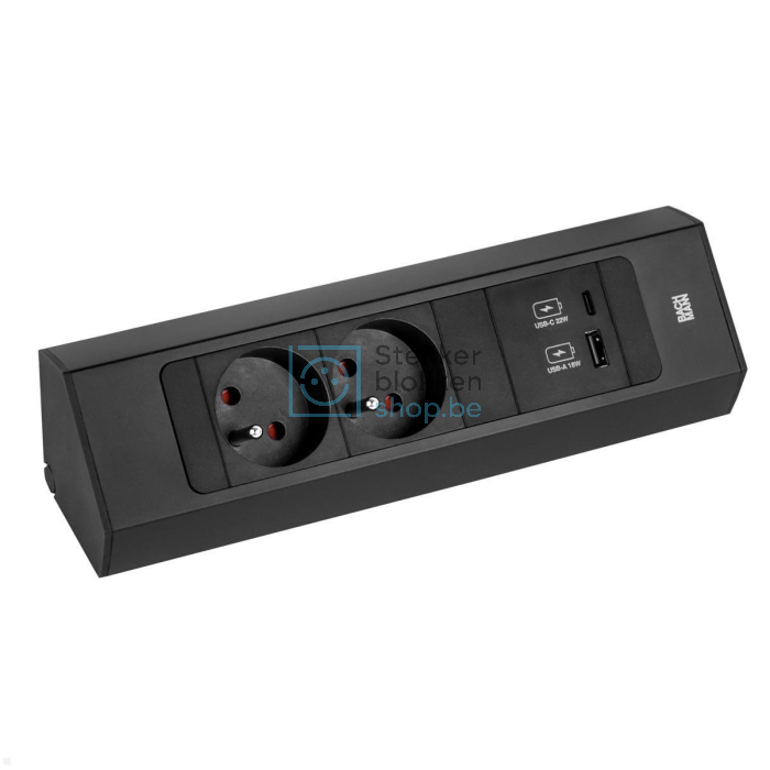 casia hoekstopcontact usb lader