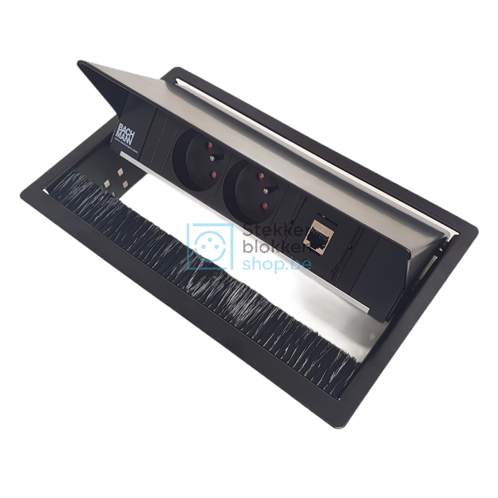 Bachmann Coni 2x stopcontact en 1x internet aansluiting