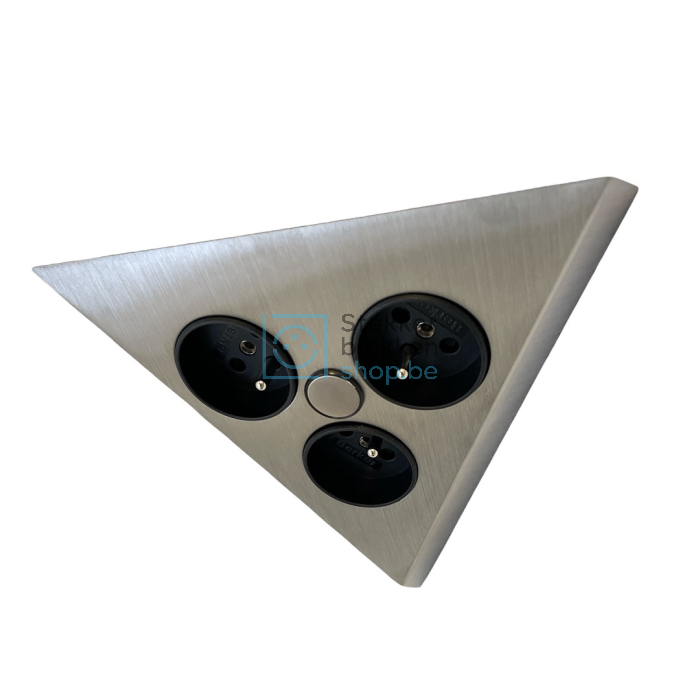 hoekstopcontact inox