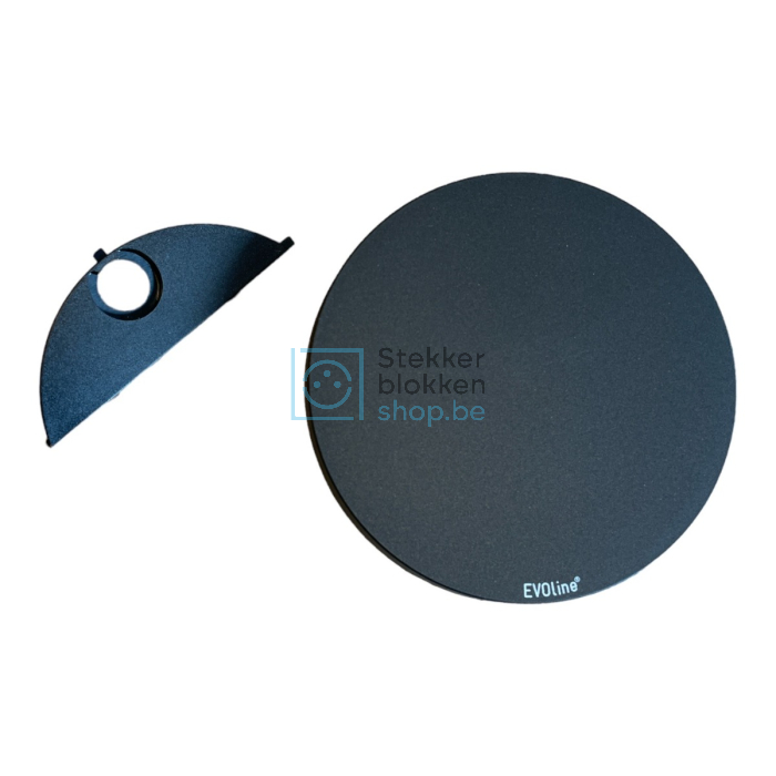 evoline circle hide zwart