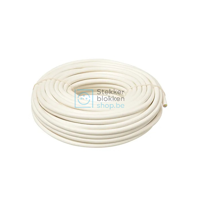 rol stroomkabel wit 20 meter