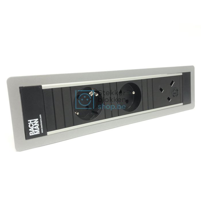 Internationale stekkerdoos Power frame