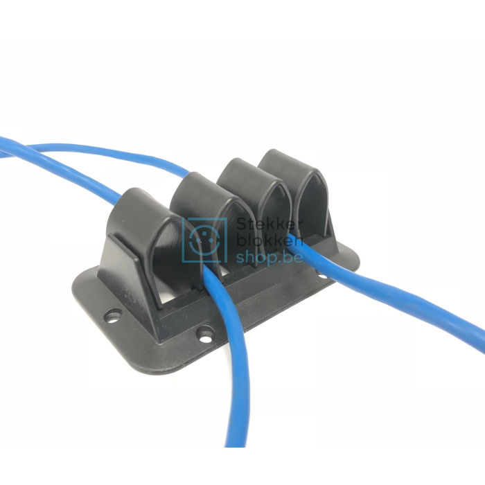 kabelclip zwart cable grip