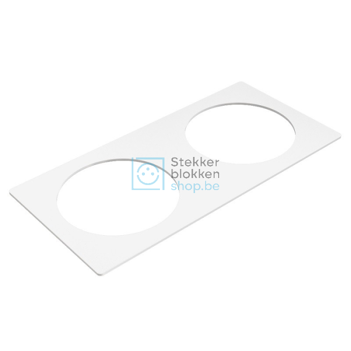 powerdot frame 2-voudig wit