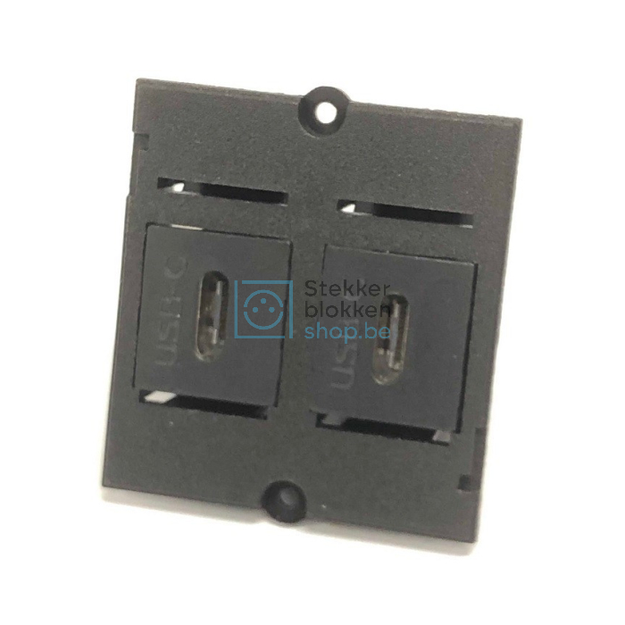 USB-C 3.1 module keystone dubbel