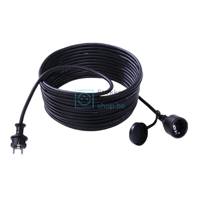verlensnoer 50 meter rubber