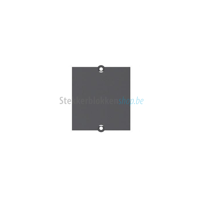 Bachmann inbouwraam Blind zwart