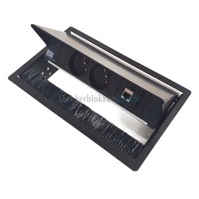 Bachmann Coni 2x stopcontact en 1x internet aansluiting