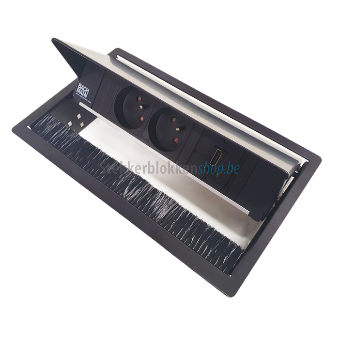 Bachmann Coni 2x stopcontact en 1x HDMI aansluiting