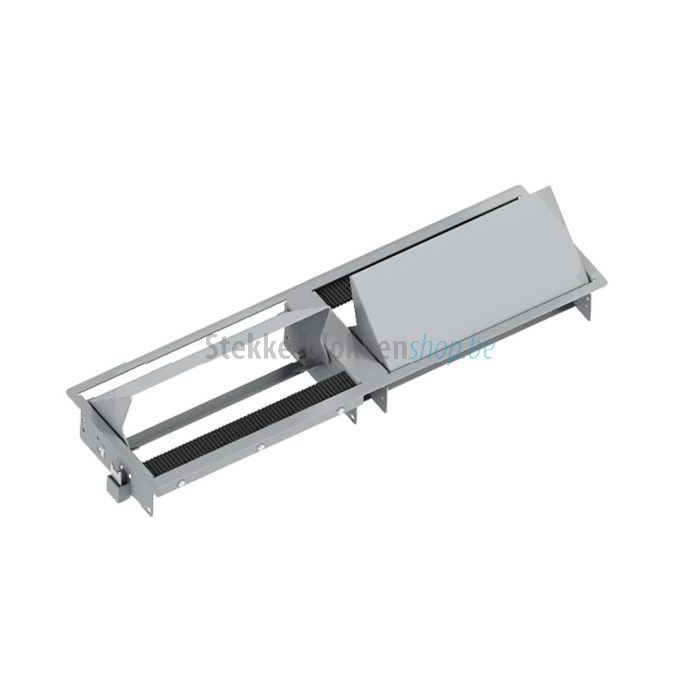 Bachmann Coni duo 6 stopcontacten, penaarde, zilvergrijs