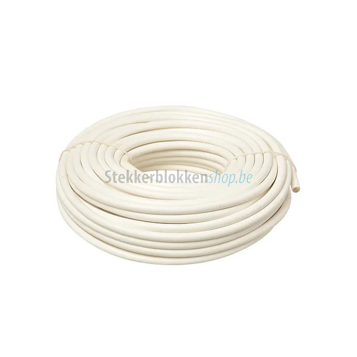 rol stroomkabel wit 20 meter