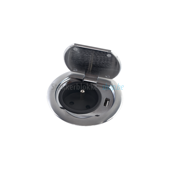 inbouw stekerdoos rvs usb