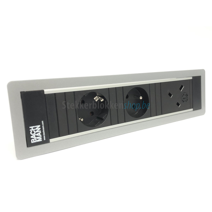 Internationale stekkerdoos Power frame