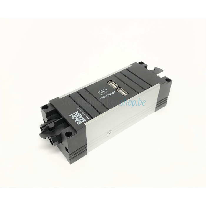 Step alu dubbele usb lader